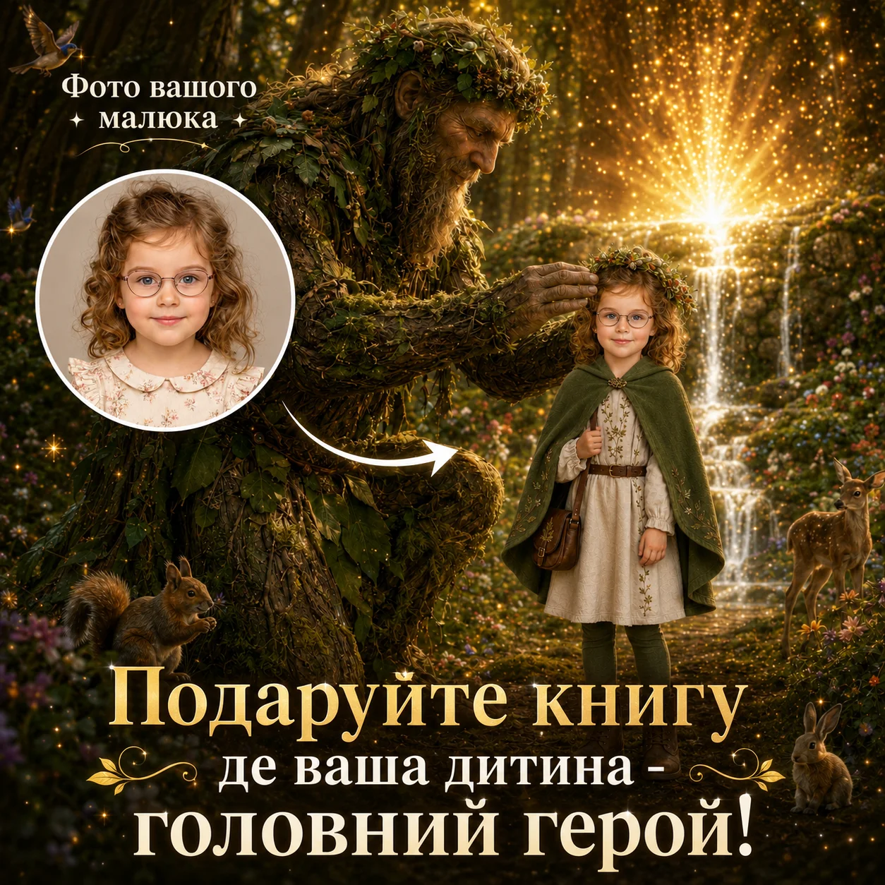 Приклад іменної книги з фото малюка